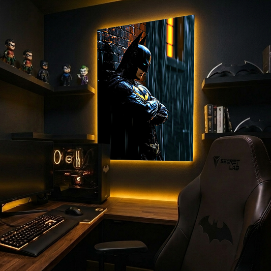 Batman: Gotham's Guardian Metal Wall Art