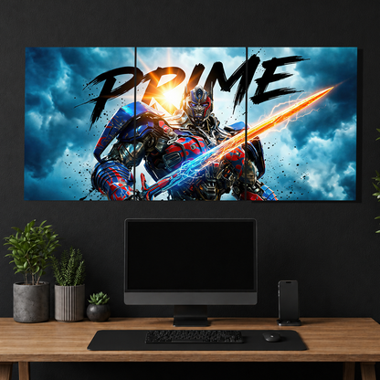 Legendary Prime 3-Piece Metal Wall Art
