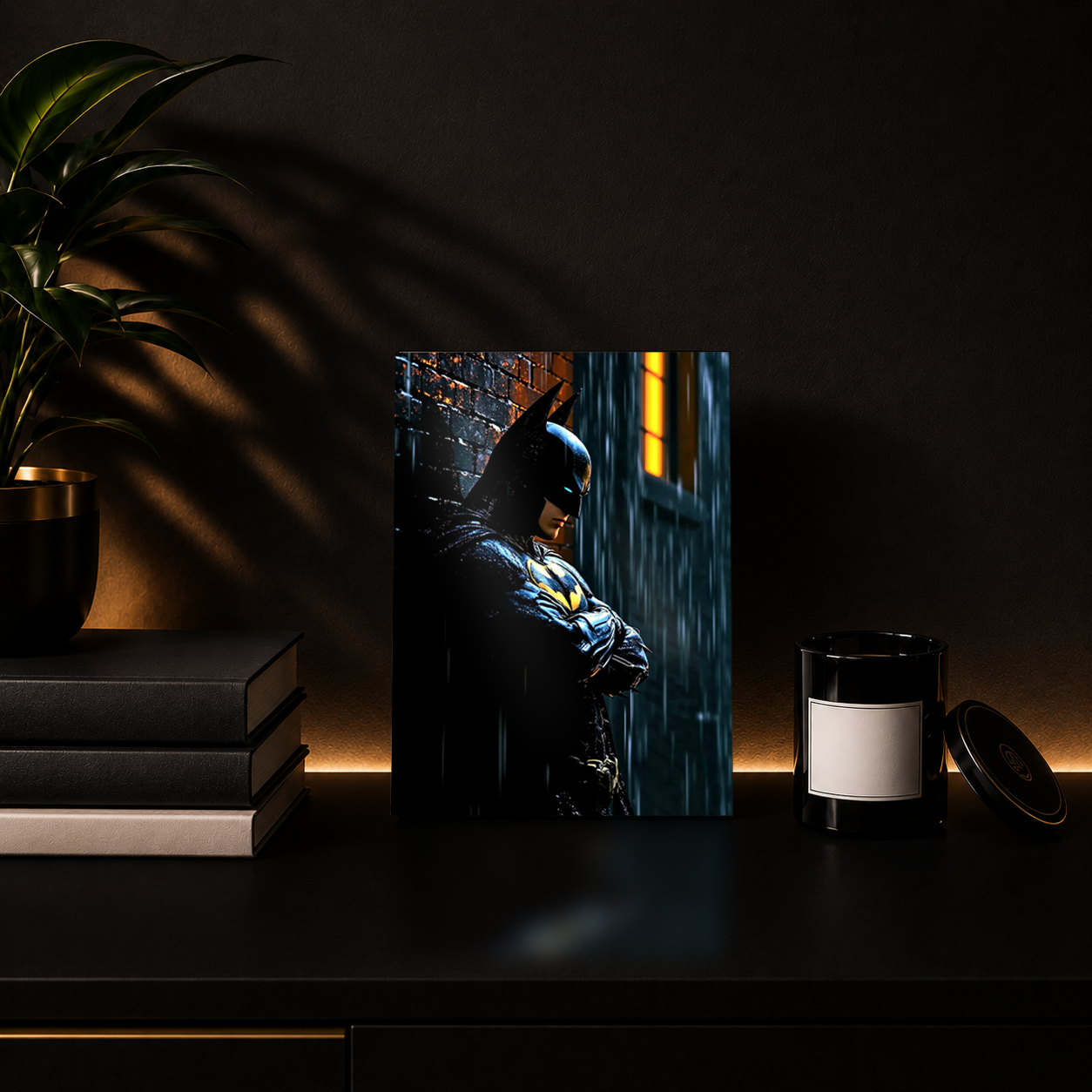 Batman: Gotham's Guardian Metal Wall Art