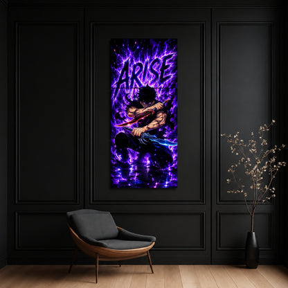 Sung Jin-woo ARISE 3-Piece Metal Wall Art