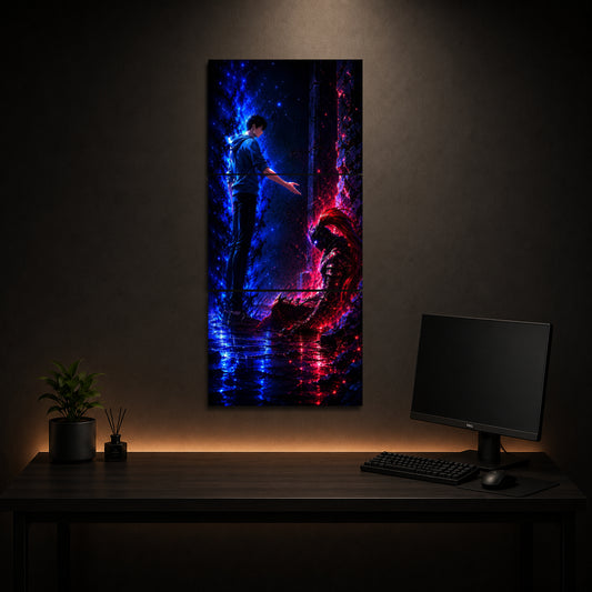 Solo leveling 3-Piece Metal Wall Art