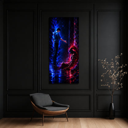 Solo leveling 3-Piece Metal Wall Art