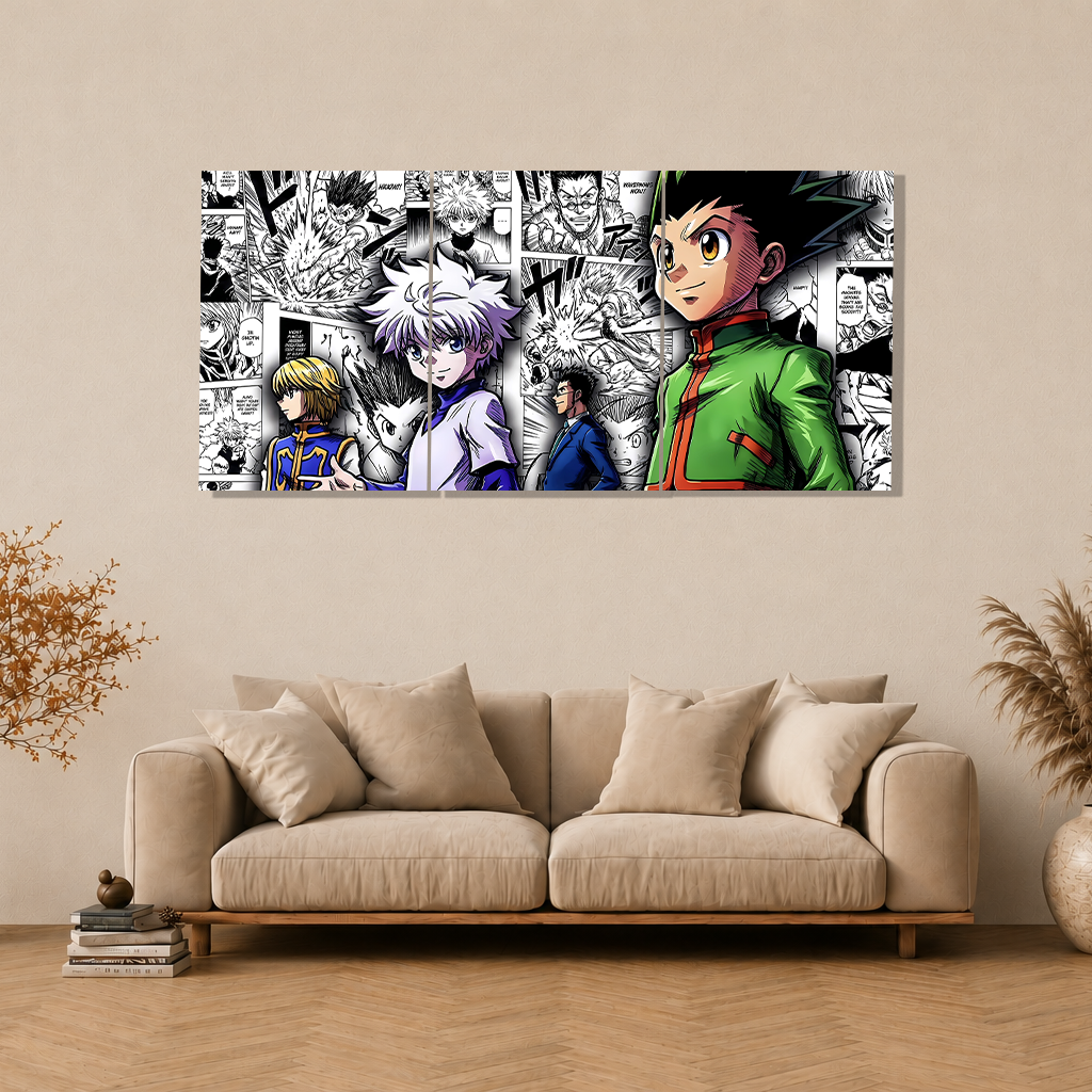The Hunter's Journey 3-Piece Metal Wall Art