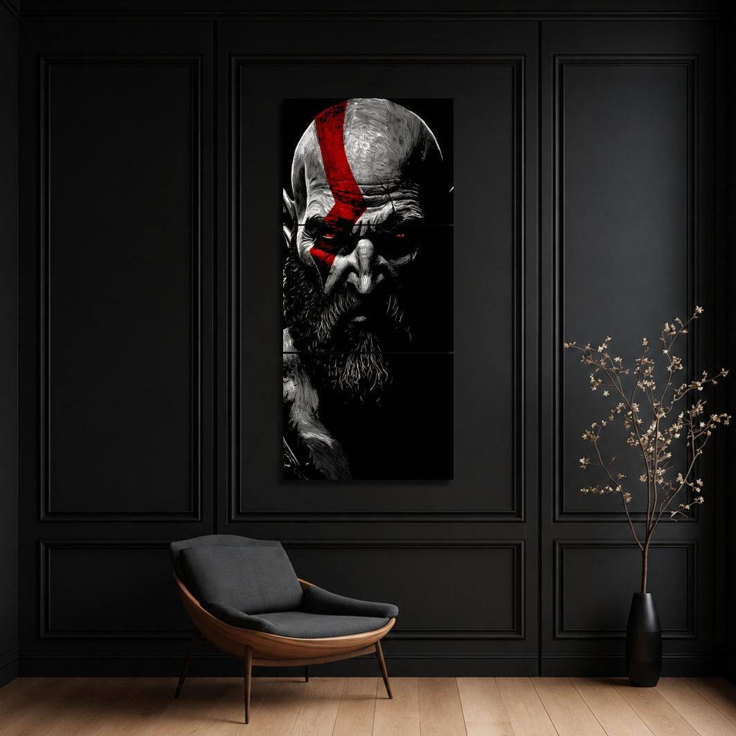 Kratos 3-Piece Metal Wall Art