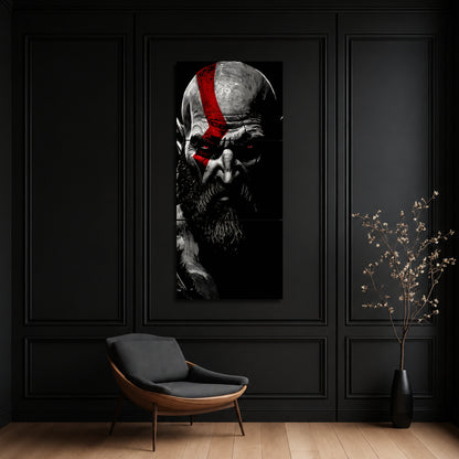 Kratos 3-Piece Metal Wall Art