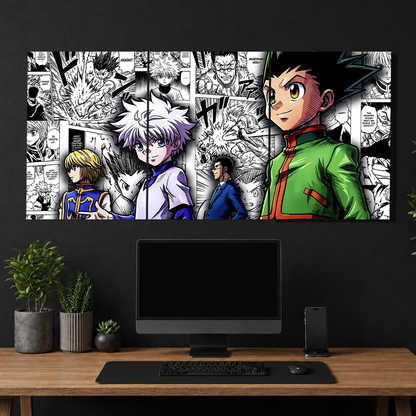 The Hunter's Journey 3-Piece Metal Wall Art