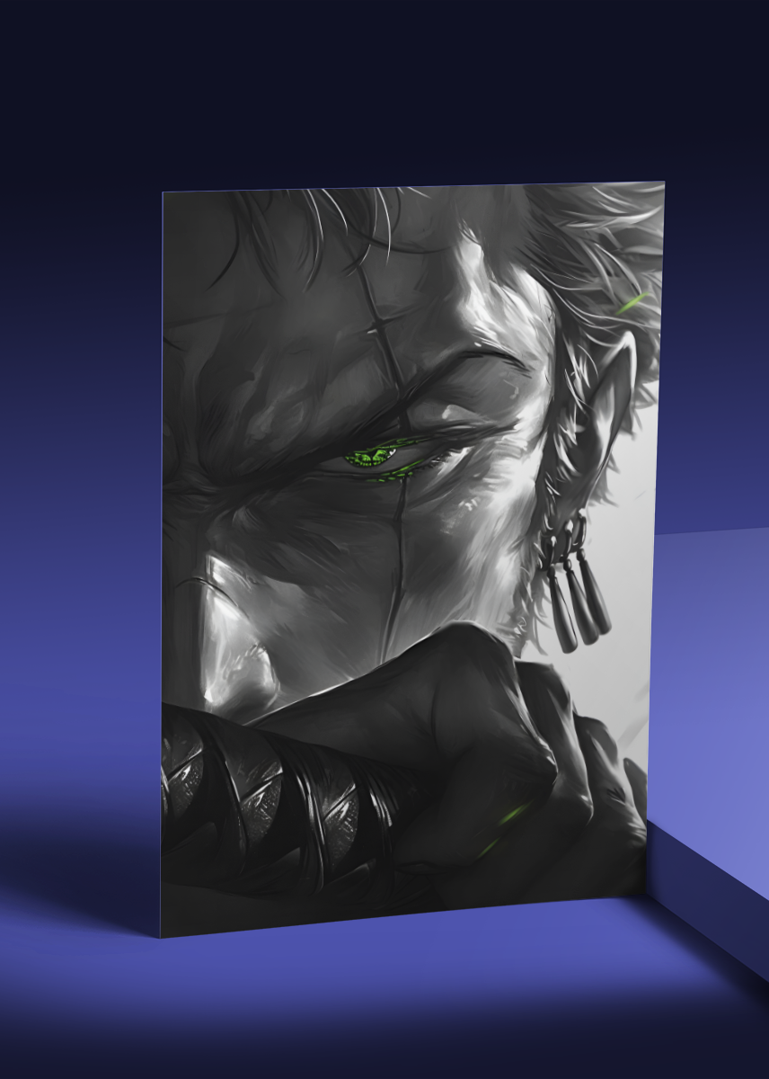 RORONAO ZORO-EMERALD GAZE STYLE