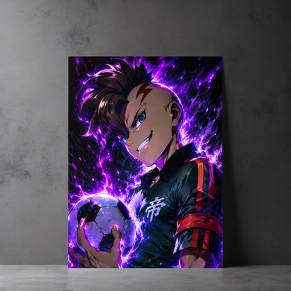 Akio Fudou (Caleb Stonewall) Inazuma Eleven metal poster
