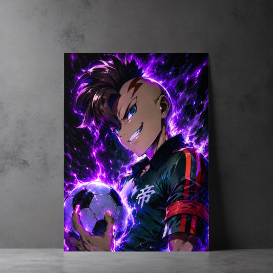 Akio Fudou (Caleb Stonewall) Inazuma Eleven metal poster