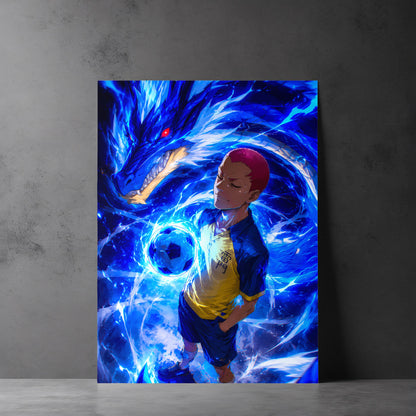 Ryuugo Someoka (Kevin Dragonfly) Inazuma Eleven metal poster
