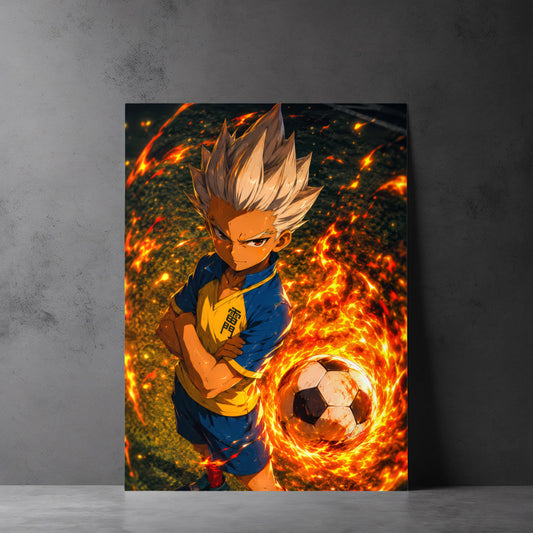 Shuuya Gouenji (Axel Blaze) Inazuma Eleven metal poster